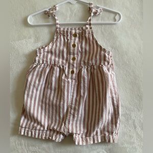 Carters striped romper. SZ 12M